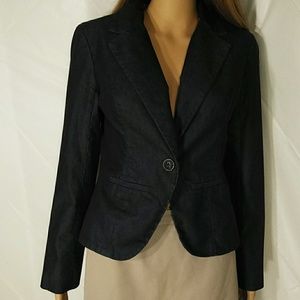 Merona Denim Blazer - Size 6